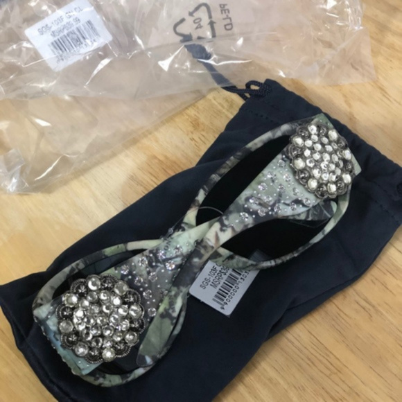 Montana West Camo Round Concho Sunglasses - Picture 3 of 4